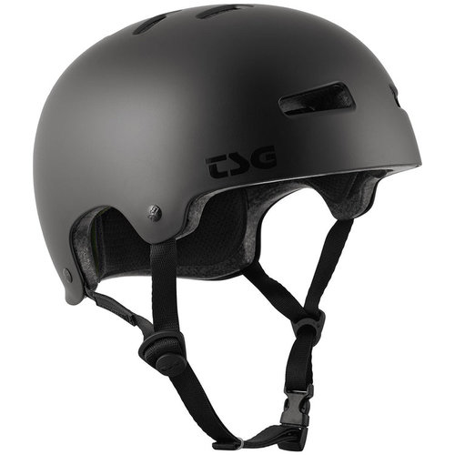 TSG Evolution Solid Colors Helmet Satin Black