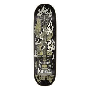 Creature Kimbel Gas Can Flame 9.0 Deck Black