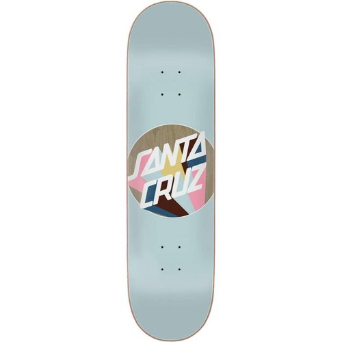 Santa Cruz Delta Dot 7 Ply Birch 8.125 Deck Lightblue