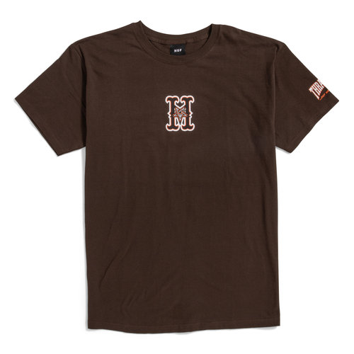 HUF X Thrasher Sunnydale S/S Tee Chocolate HUF X Thrasher Sunnydale S/S Tee Chocolate