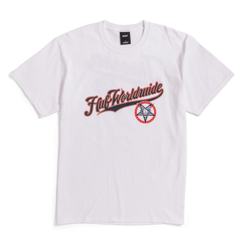 HUF X Thrasher Portola S/S Tee White HUF X Thrasher Portola S/S Tee White