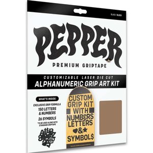 Pepper Alphanumeric Griptape