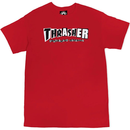 Thrasher X Baker S/S T-Shirt Red Thrasher X Baker S/S T-Shirt Red
