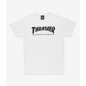 Thrasher Skate Mag S/S White