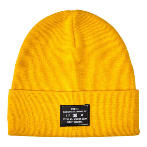 DC Shoes Label Beanie Old Gold