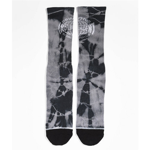 Primitive X Independent Global Tie-Dye Sock Black