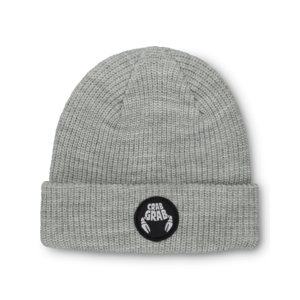 Circle Patch Hat Heather Grey