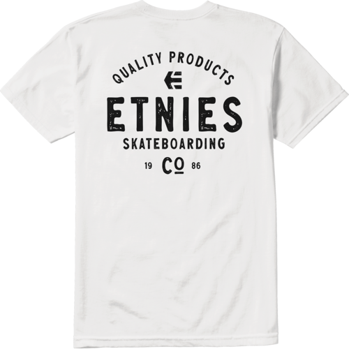 Etnies Skate Co T-Shirt White/Black Etnies Skate Co T-Shirt White/Black