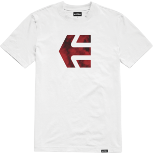 Etnies Icon Print T-Shirt White/Red