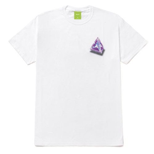 HUF Tesseract Tt S/S Tee White HUF Tesseract Tt S/S Tee White