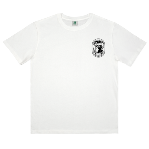 The Dudes Giving Up S/S T-Shirt White The Dudes Giving Up S/S T-Shirt White