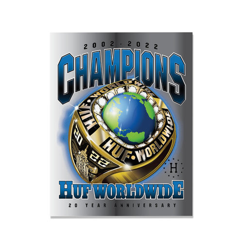 HUF Worldwide Champions Sticker