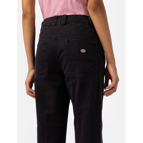 Dickies Women Duck Canvas Carpenter Pant SW Black