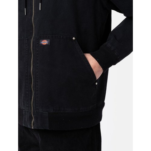 Dickies Hooded Duck Canvas Jacket Black