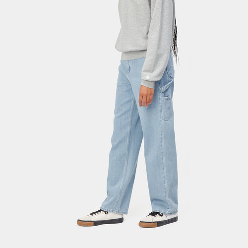 Carhartt WIP Womens Pierce Pant Straight Blue Stone Bleached