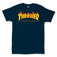 Flame T-shirt Navy