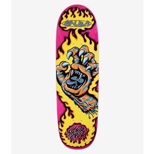 Santa Cruz Salba Tiger Hand Shaped Deck 9.25