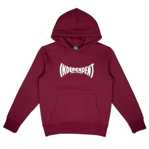 Independent Span Youth Hoodie Maroon Independent Span Youth Hoodie Maroon