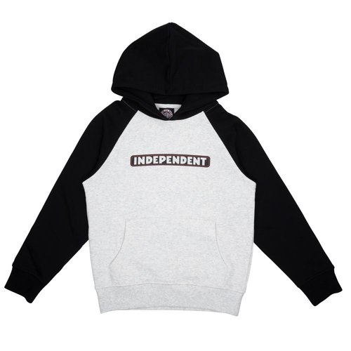 Independent Bar Youth Hoodie Black/Heather Grey Independent Bar Youth Hoodie Black/Heather Grey