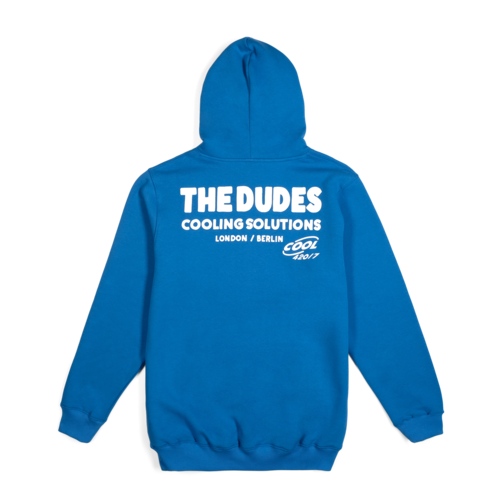 The Dudes Cool Solutions Hoodie Royal Blue