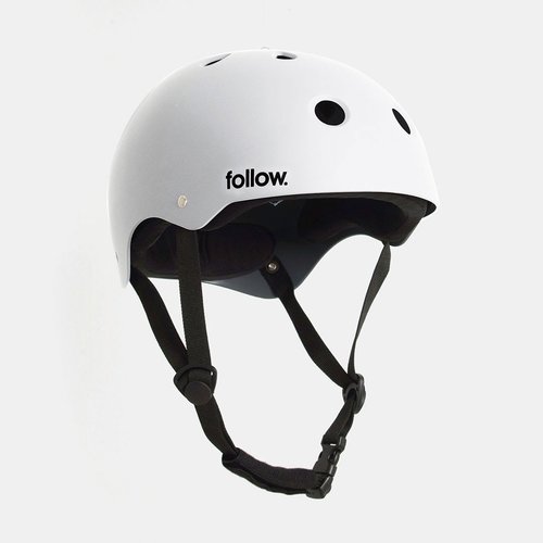 Follow Safety First Helmet White