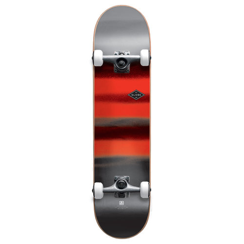 Globe Full On 8" Complete Skateboard Charcoal Chromantic Globe Full On 8" Complete Skateboard Charcoal Chromantic