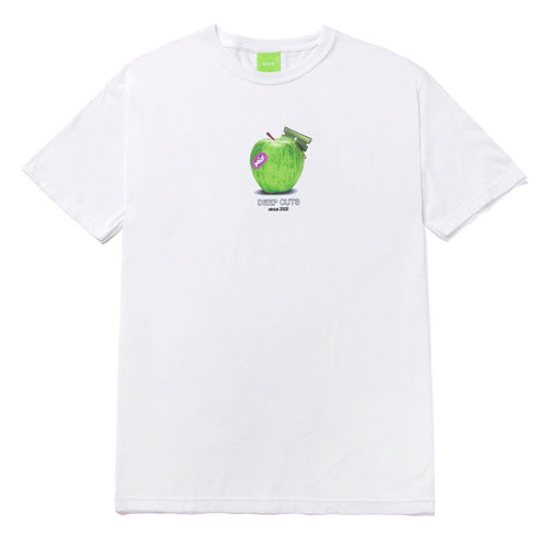 HUF Deep Cuts S/S Tee White