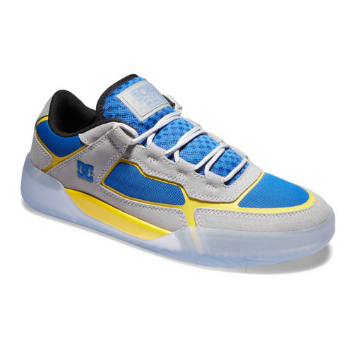 DC Shoes Metric x Hongo Shoe Grey Blue Yellow