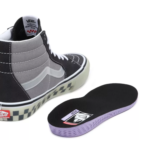 Vans Skate Sk8-Hi Translucent Rubber Grey
