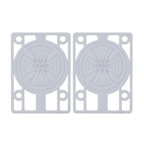 Independent Riser Shockpads 1/8 White