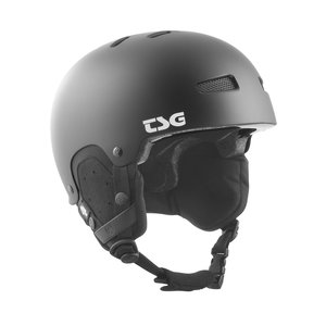 TSG Gravity Youth Solid Color Snowboard Helmet Satin Black