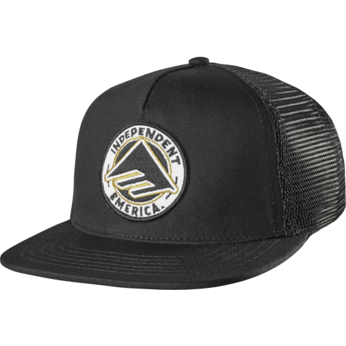 Emerica x Indy Circle Trucker Cap Black Emerica x Indy Circle Trucker Cap Black