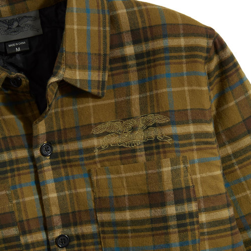 Anti-Hero Basic Eagle Flannel Jacket Multi Color