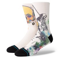 Sickle Crew Sock Vintage White