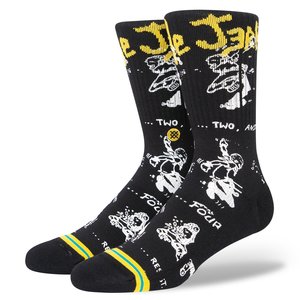 Stance Circle Jerks Crew Sock Yellow