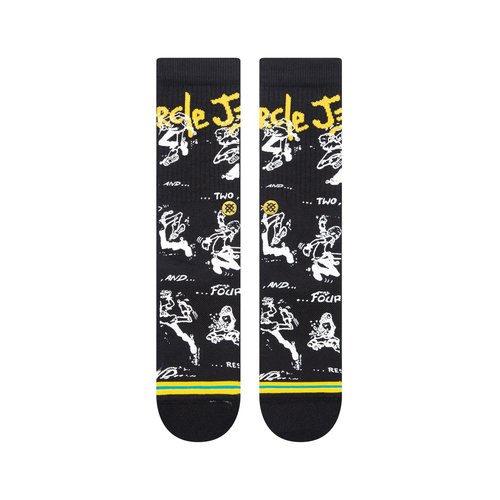 Stance Circle Jerks Crew Sock Yellow