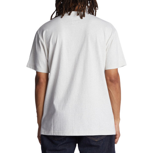 DC Shoes Tall Stack S/S T-Shirt Snow Heather