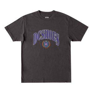 DC Shoes Upper Class S/S T-Shirt Black Enzyme Wash