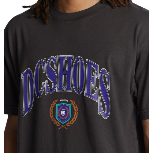 DC Shoes Upper Class S/S T-Shirt Black Enzyme Wash