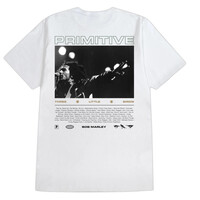 X Bob Marley Rising Sun S/S T-Shirt White