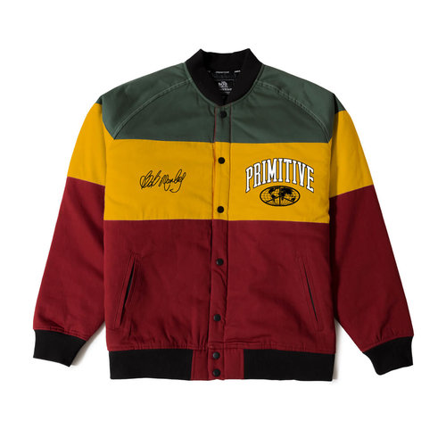 Primitive X Bob Marley Puff Jacket Red