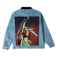 X Bob Marley Stand Up Jacket Denim