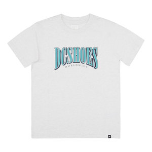 DC Shoes Tall Stack S/S T-Shirt Boys Snow Heather