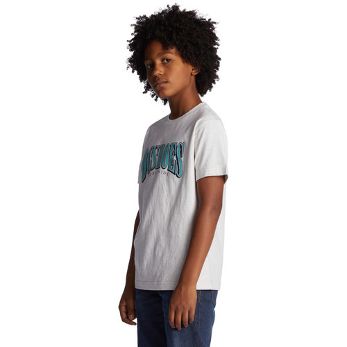 DC Shoes Tall Stack S/S T-Shirt Boys Snow Heather