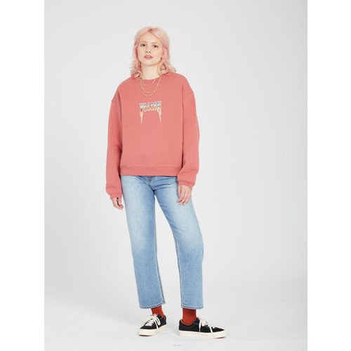 Volcom Lookeeing For Sweatshirt Rosewood