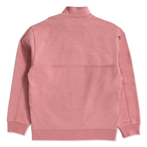 HUF Split 1/4 Zip Mock Dusty Rose