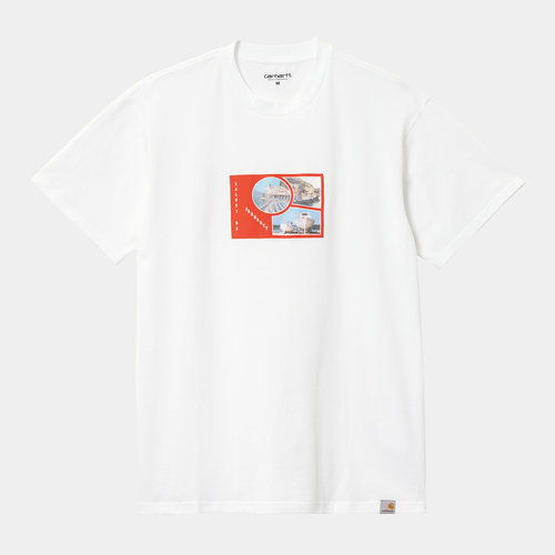 Carhartt WIP Postcard S/S T-Shirt White Carhartt WIP Postcard S/S T-Shirt White