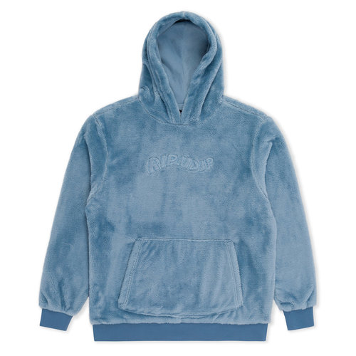 Rip N Dip Wave Sherpa Hoodie Light Slate