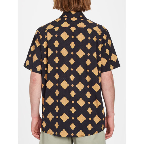 Volcom Grit Mandala S/S Shirt New Black