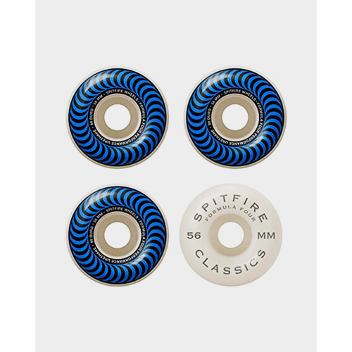 Spitfire Classic Wheels 56mm 99A Blue Spitfire Classic Wheels 56mm 99A Blue